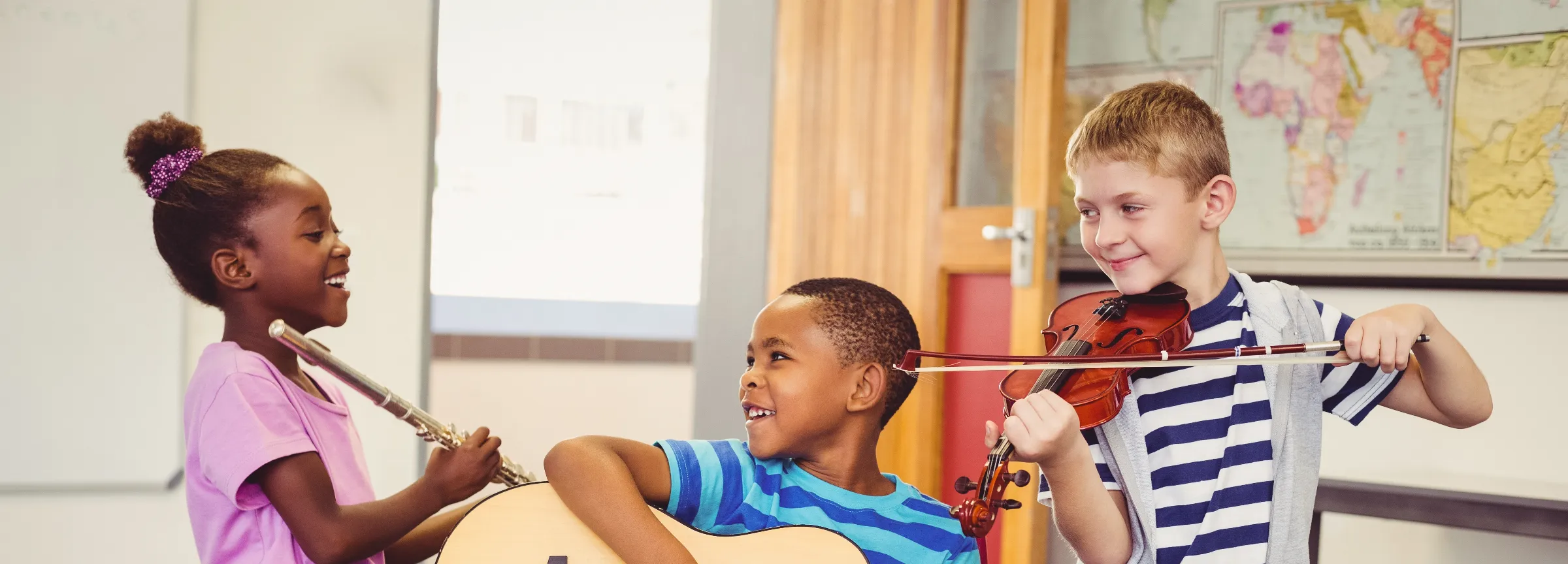 children playing instruments