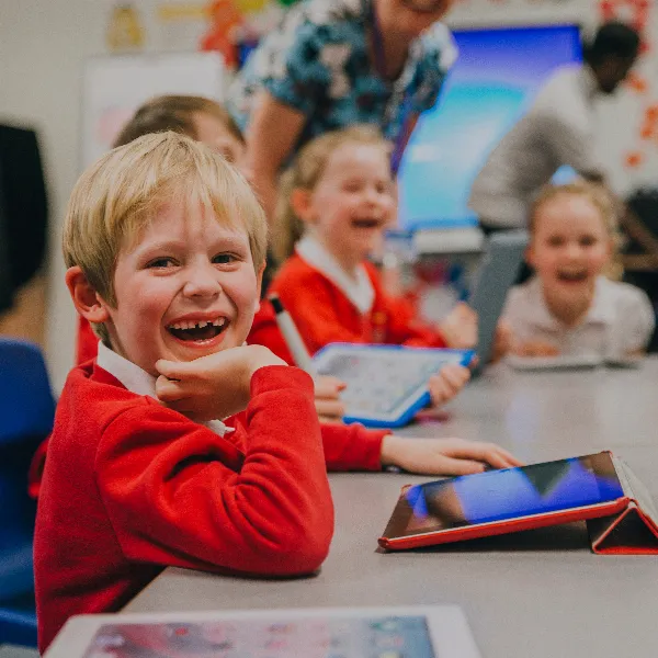 children at school