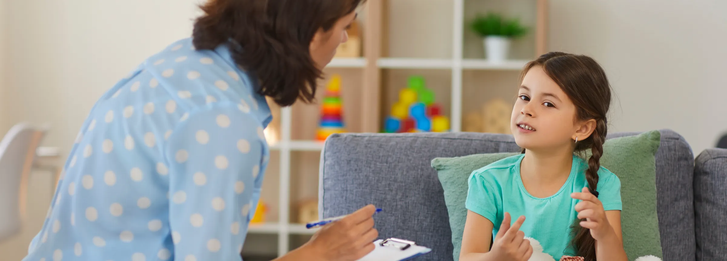 child listening